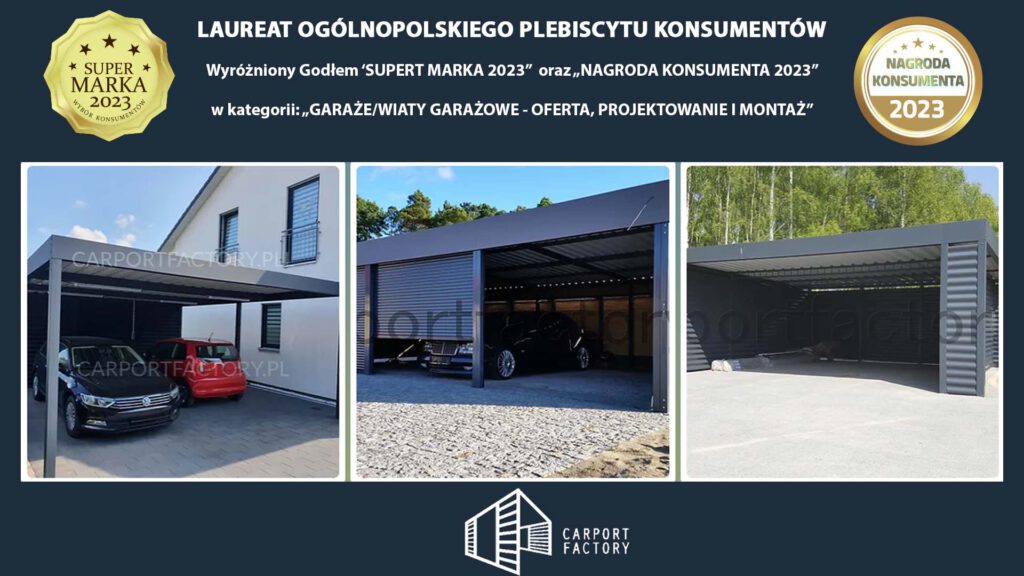 NAJLEPSZE GARAŻE I WIATY GARAŻOWE