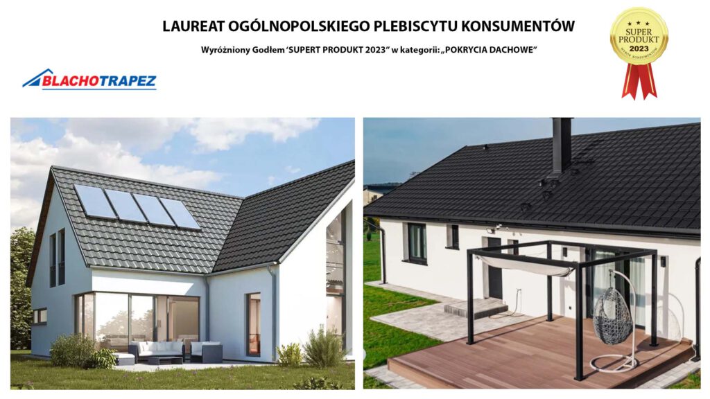 Najlepsze pokrycia dachowe 2023