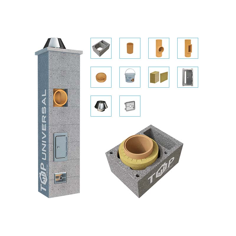 Ceramiczny system kominowy TOP chimneys